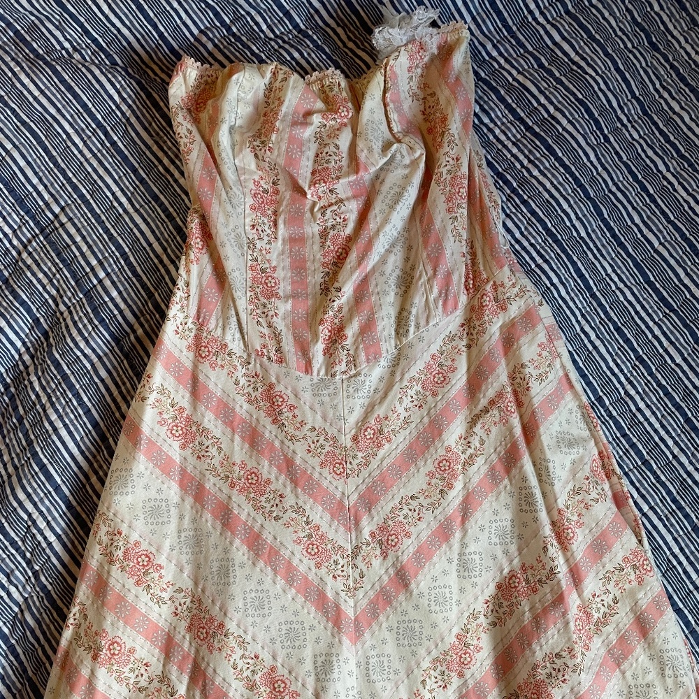 Ruby Rox pink and white floral dress